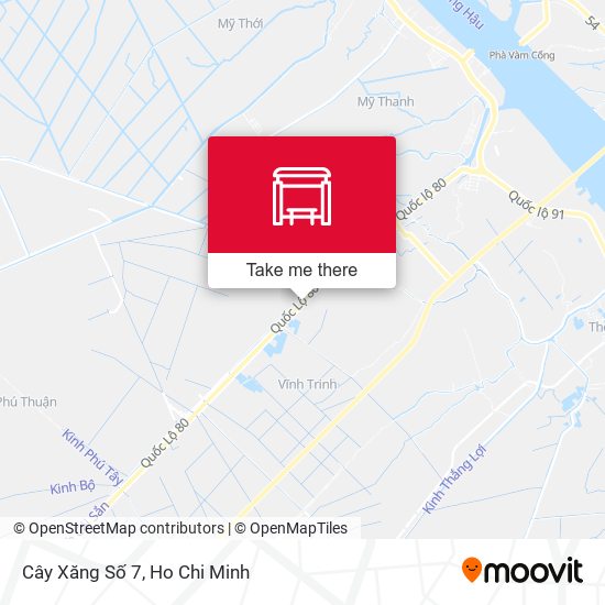 Cây Xăng Số 7 map