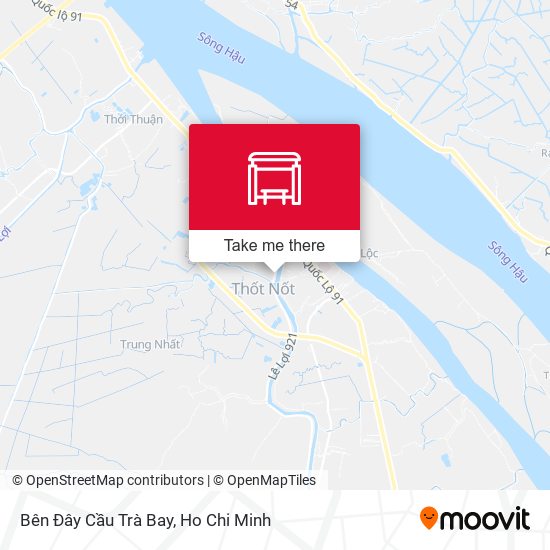 Bên Đây Cầu Trà Bay map