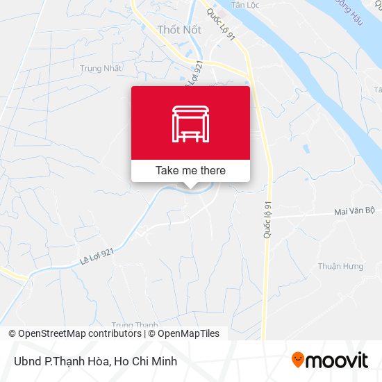 Ubnd P.Thạnh Hòa map
