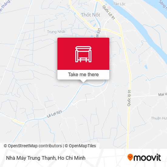 Nhà Máy Trung Thạnh map