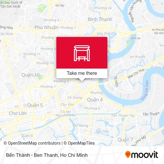 Bến Thành - Ben Thanh map