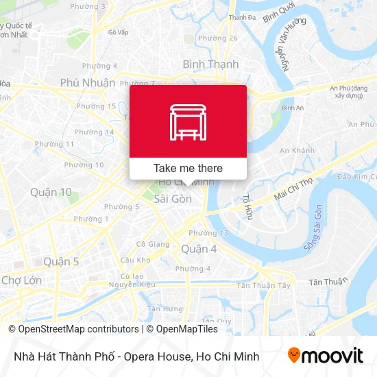 Nhà Hát Thành Phố - Opera House map