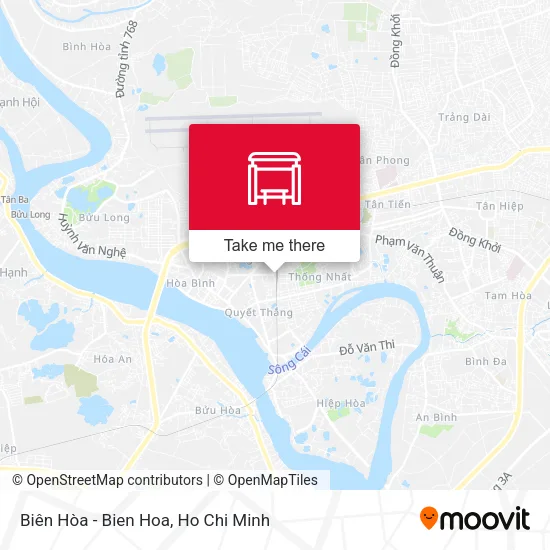 Biên Hòa - Bien Hoa map