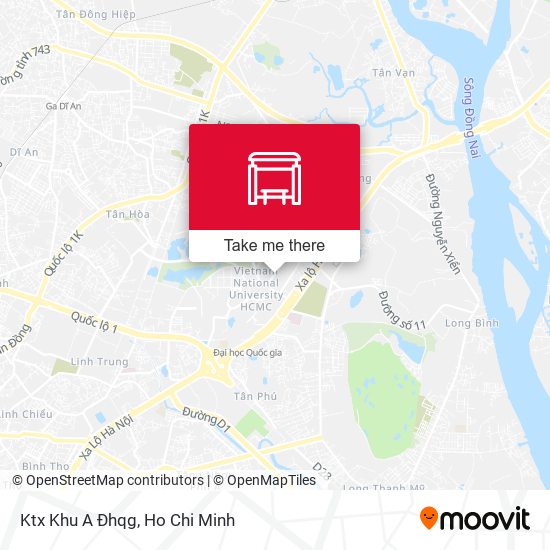 Ktx Khu A Đhqg map