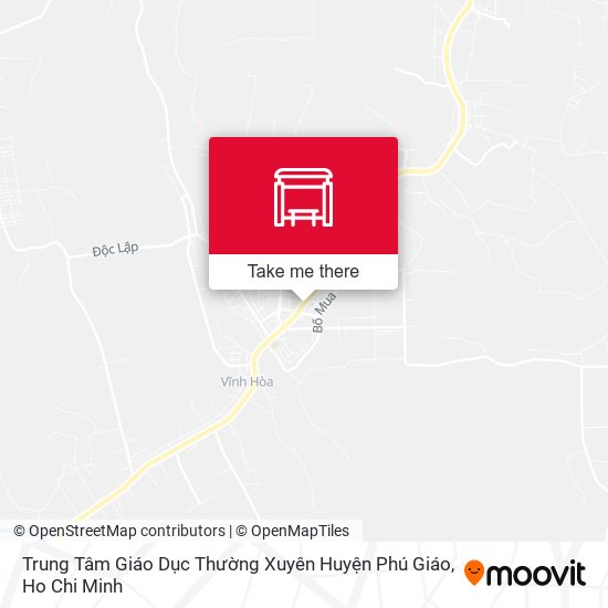 Trung Tâm Giáo Dục Thường Xuyên Huyện Phú Giáo map