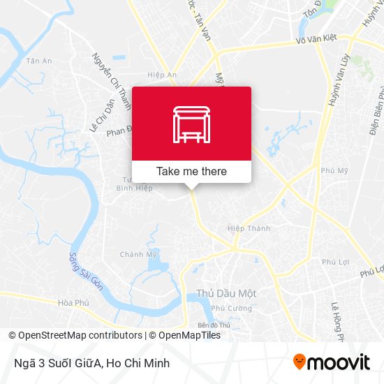 Ngã 3 SuốI GiữA map
