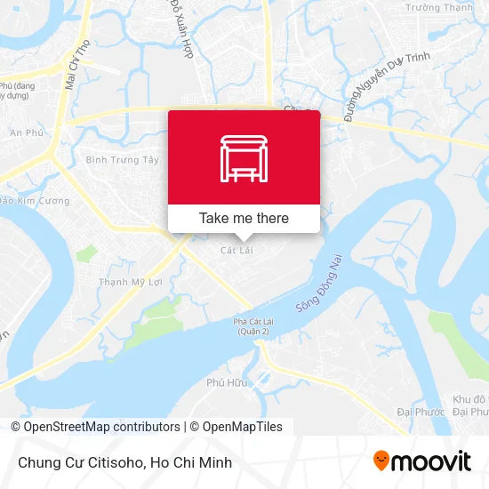 Chung Cư Citisoho map