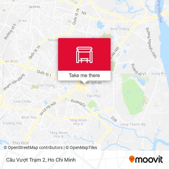 Cầu Vượt Trạm 2 map