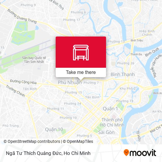 Ngã Tư Thích Quảng Đức map