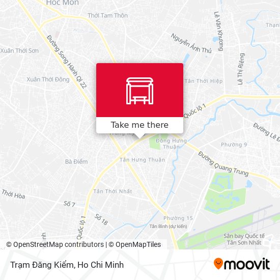 Trạm Đăng Kiểm map