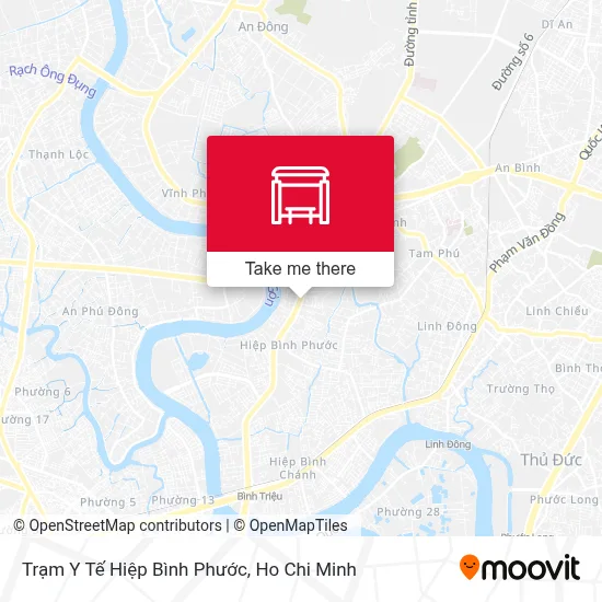 Trạm Y Tế Hiệp Bình Phước map