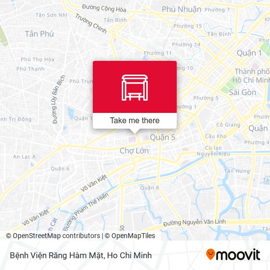 Bệnh Viện Răng Hàm Mặt map