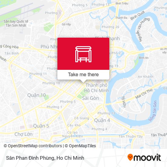 Sân Phan Đình Phùng map
