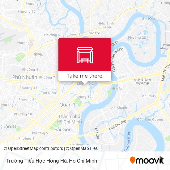 Trường Tiểu Học Hồng Hà map