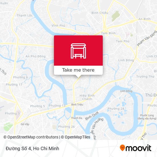 Đường Số 4 map