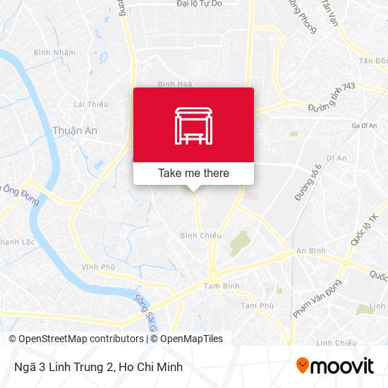 Ngã 3 Linh Trung 2 map