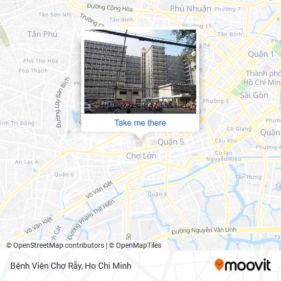 Bệnh Viện Chợ Rẫy map