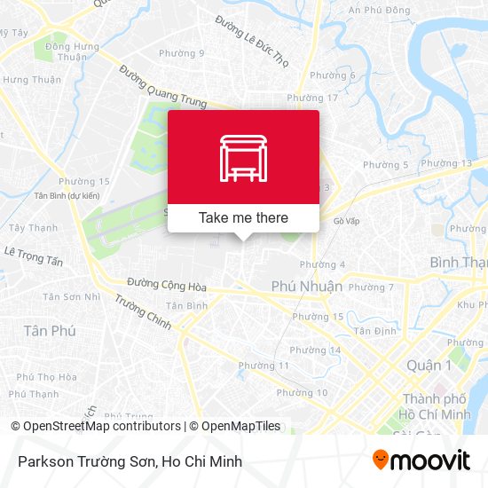 Parkson Trường Sơn map