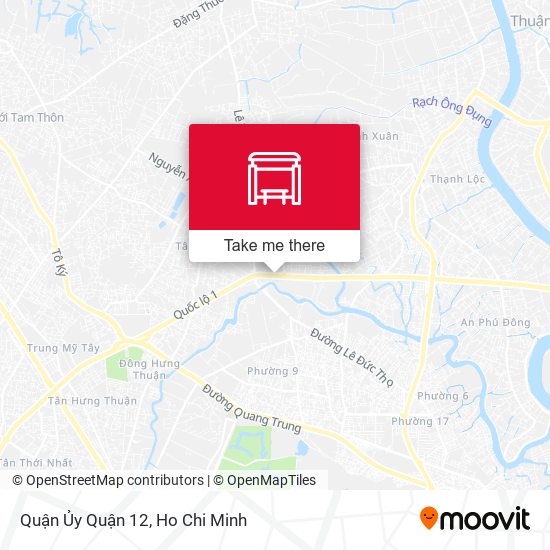 Quận Ủy Quận 12 map