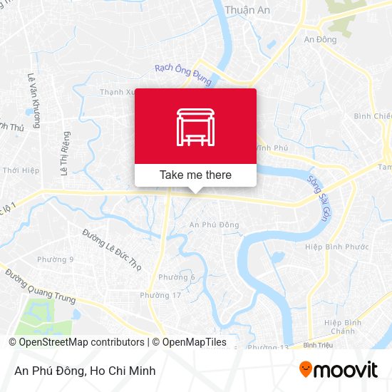 An Phú Đông map