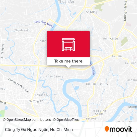 Công Ty Đá Ngọc Ngân map