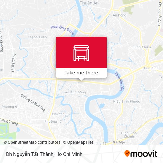 Đh Nguyễn Tất Thành map