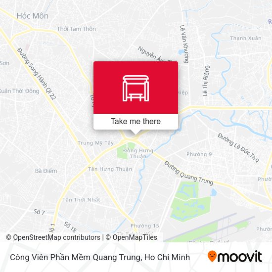 Công Viên Phần Mềm Quang Trung map