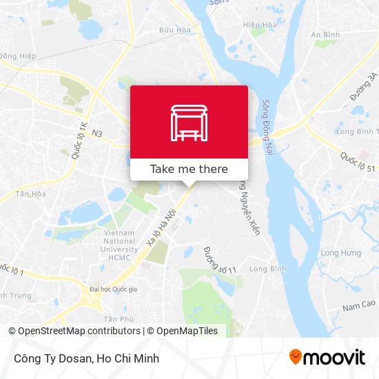 Công Ty Dosan map