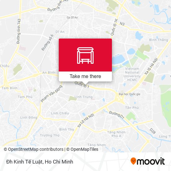 Đh Kinh Tế Luật map