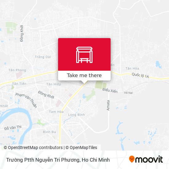 Trường Ptth Nguyễn Tri Phương map