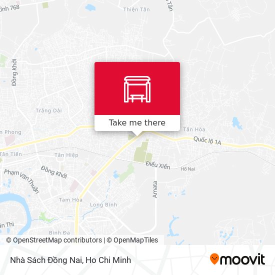 Nhà Sách Đồng Nai map
