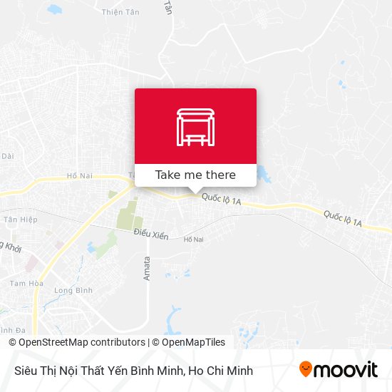 Siêu Thị Nội Thất Yến Bình Minh map