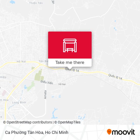 Ca Phường Tân Hòa map