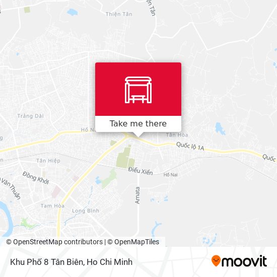 Khu Phố 8 Tân Biên map