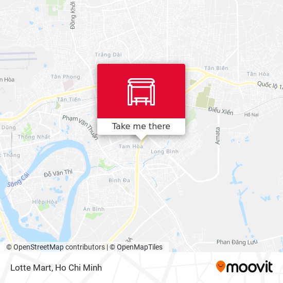 Lotte Mart map