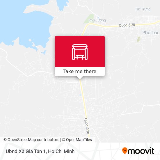 Ubnd Xã Gia Tân 1 map
