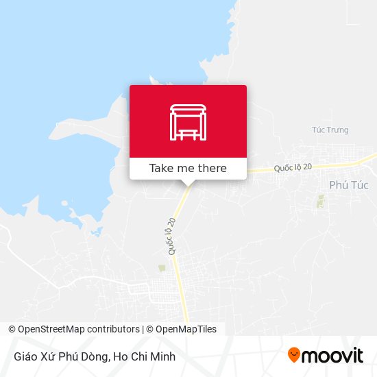 Giáo Xứ Phú Dòng map