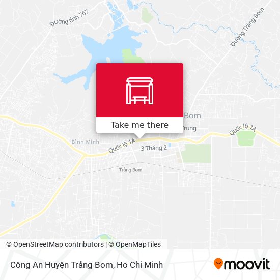 Công An Huyện Trảng Bom map