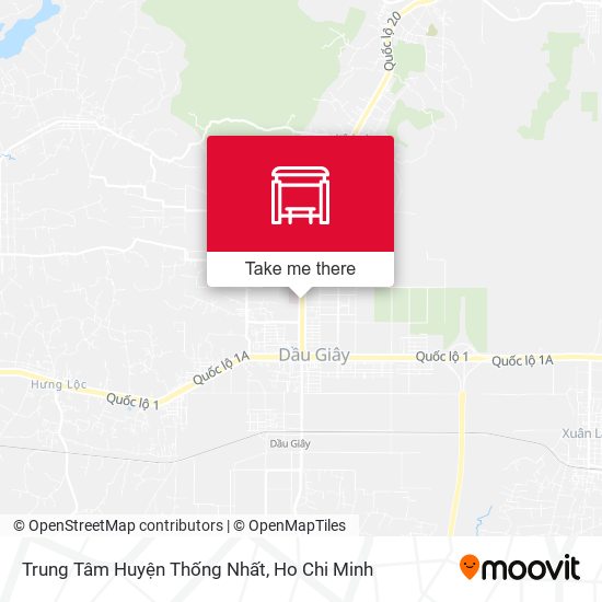 Trung Tâm Huyện Thống Nhất map