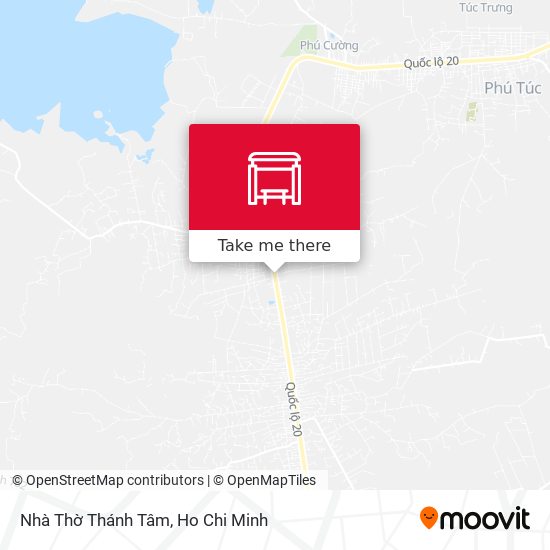 Nhà Thờ Thánh Tâm map