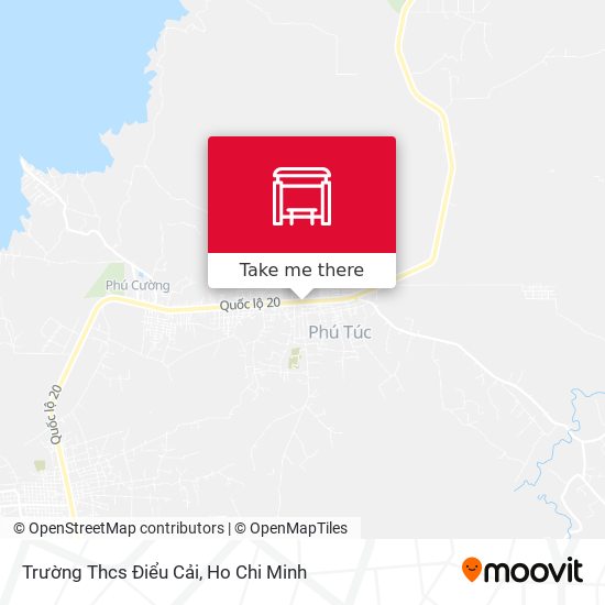 Trường Thcs Điểu Cải map