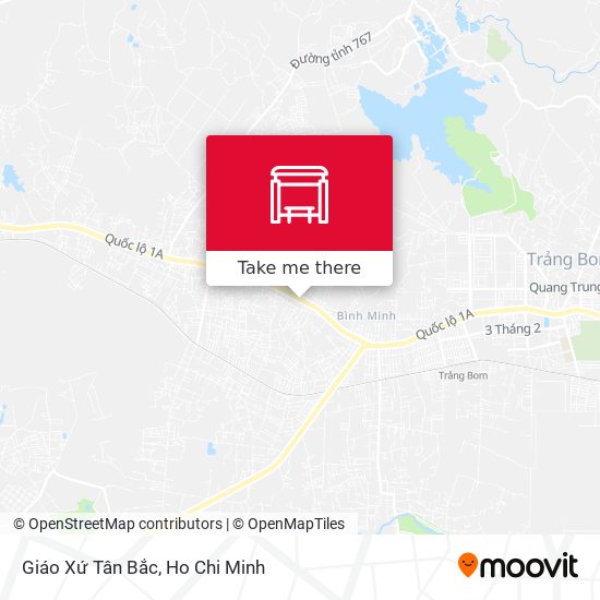 Giáo Xứ Tân Bắc map