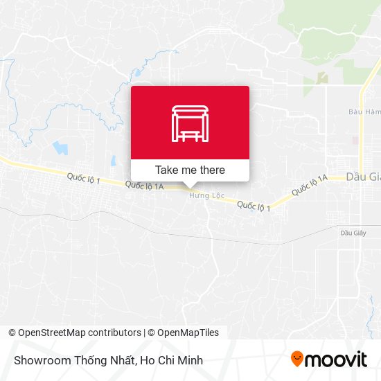 Showroom Thống Nhất map