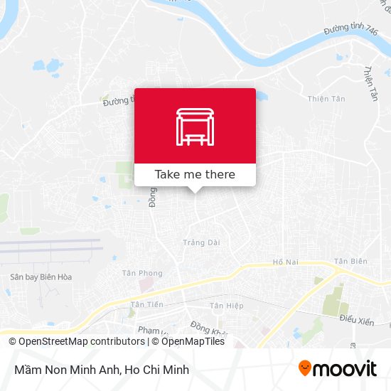 Mầm Non Minh Anh map