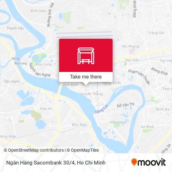 Ngân Hàng Sacombank 30/4 map