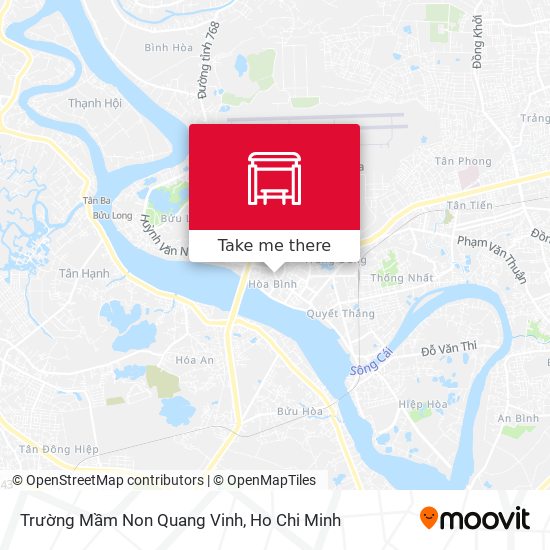 Trường Mầm Non Quang Vinh map