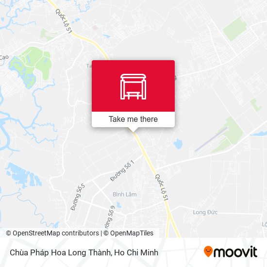 Chùa Pháp Hoa Long Thành map