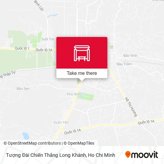 Tượng Đài Chiến Thắng Long Khánh map