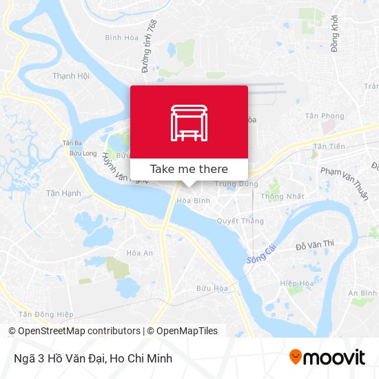 Ngã 3 Hồ Văn Đại map