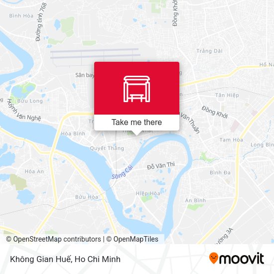 Không Gian Huế map